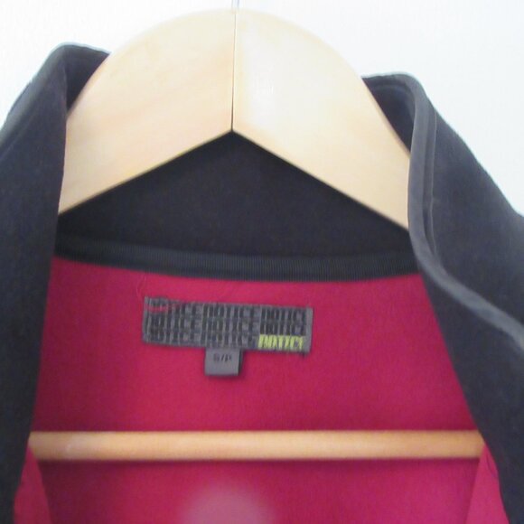 European "NOTICE" Fashion Fleece Zipper Jacket - Picture 5 of 5